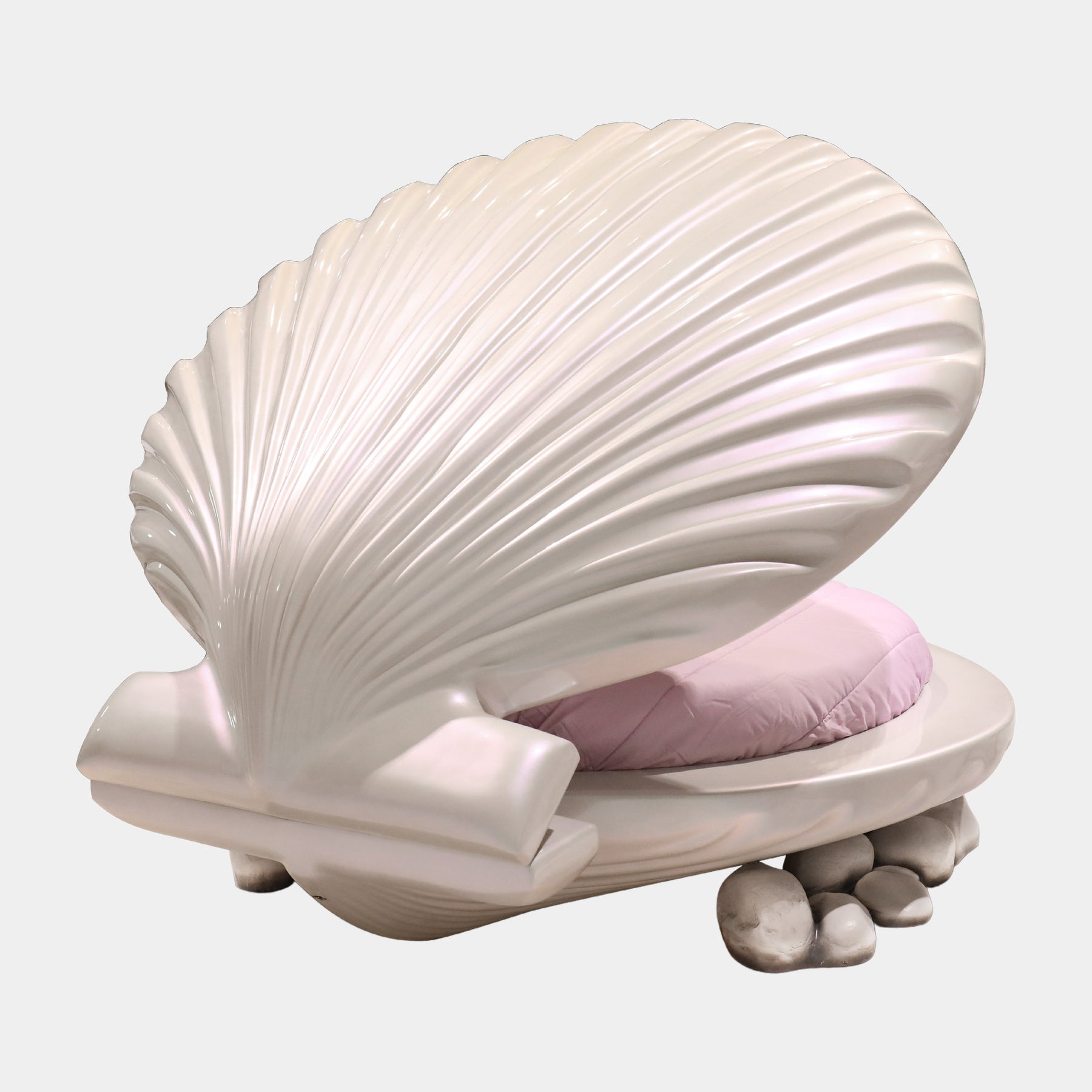 Mermaid Shell Bed with Colour-Changing Lighting - Shop Now | Touched ...