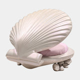 Mermaid Shell Bed with Colour-Changing Lighting