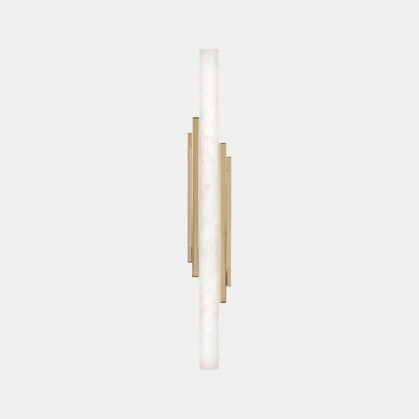 Metropolises Alabaster Marble Wall Light