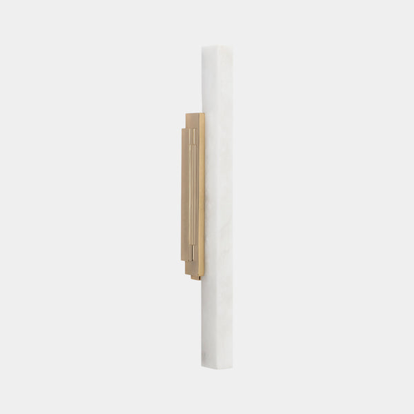 Metropolises Alabaster Marble Wall Light