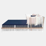 Houdini Luxury Outdoor Bed with Acrylic Rod Structure