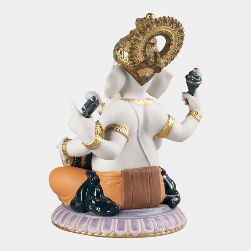 Mridangam Ganesha Figurine