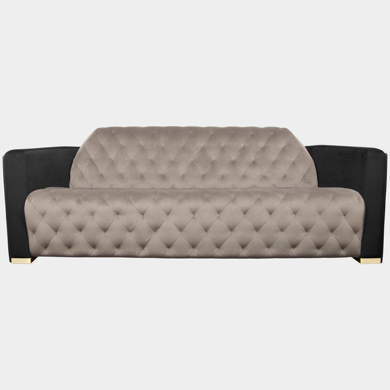 Nabeel Black & Gold Luxury Sofa