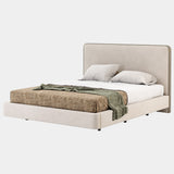 Orchard Luxury Upholstered Bed with Stitched Headboard