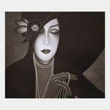Lady In Black Artwork