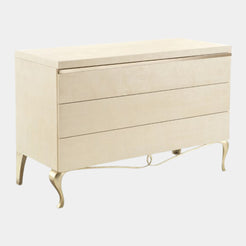 Palacio Champagne Silver Leaf Chest of Drawers