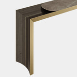 Penthouse Curved Swarvey Luxury Console Table