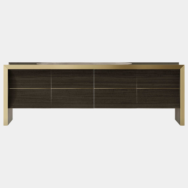 The Private Label Flexus Sideboard: Luxury Modern Curved