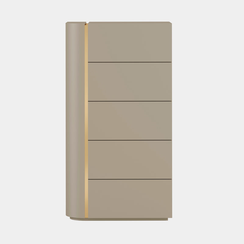 Pereira Luxury Tallboy with Golden Detailing