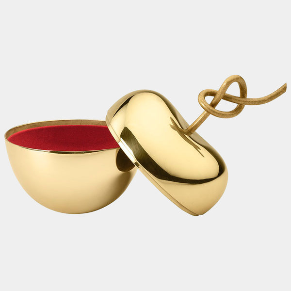 Polished Gold Luxury Knotted Cherry Jewellery Box