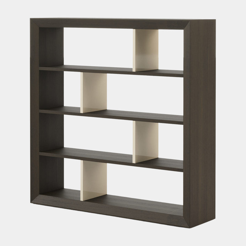 Positano Eucalyptus Wood Luxury Bookcase