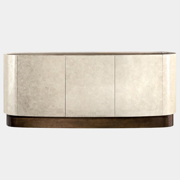 Raffinato Sideboard with Smoked Glass Top