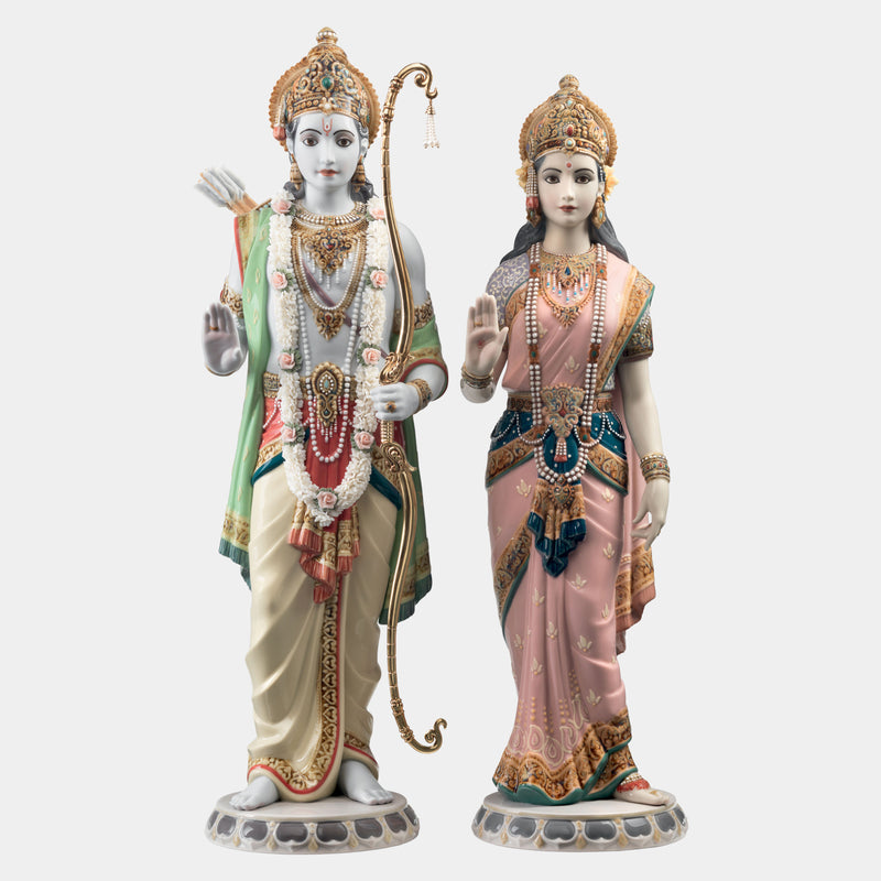Rama & Sita Sculpture