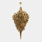 Luxury Home Decor | Rococo Hammered Gold Chandelier