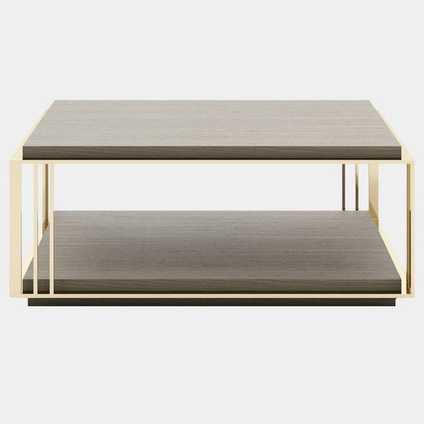 Rodrigues Golden Metal Coffee Table