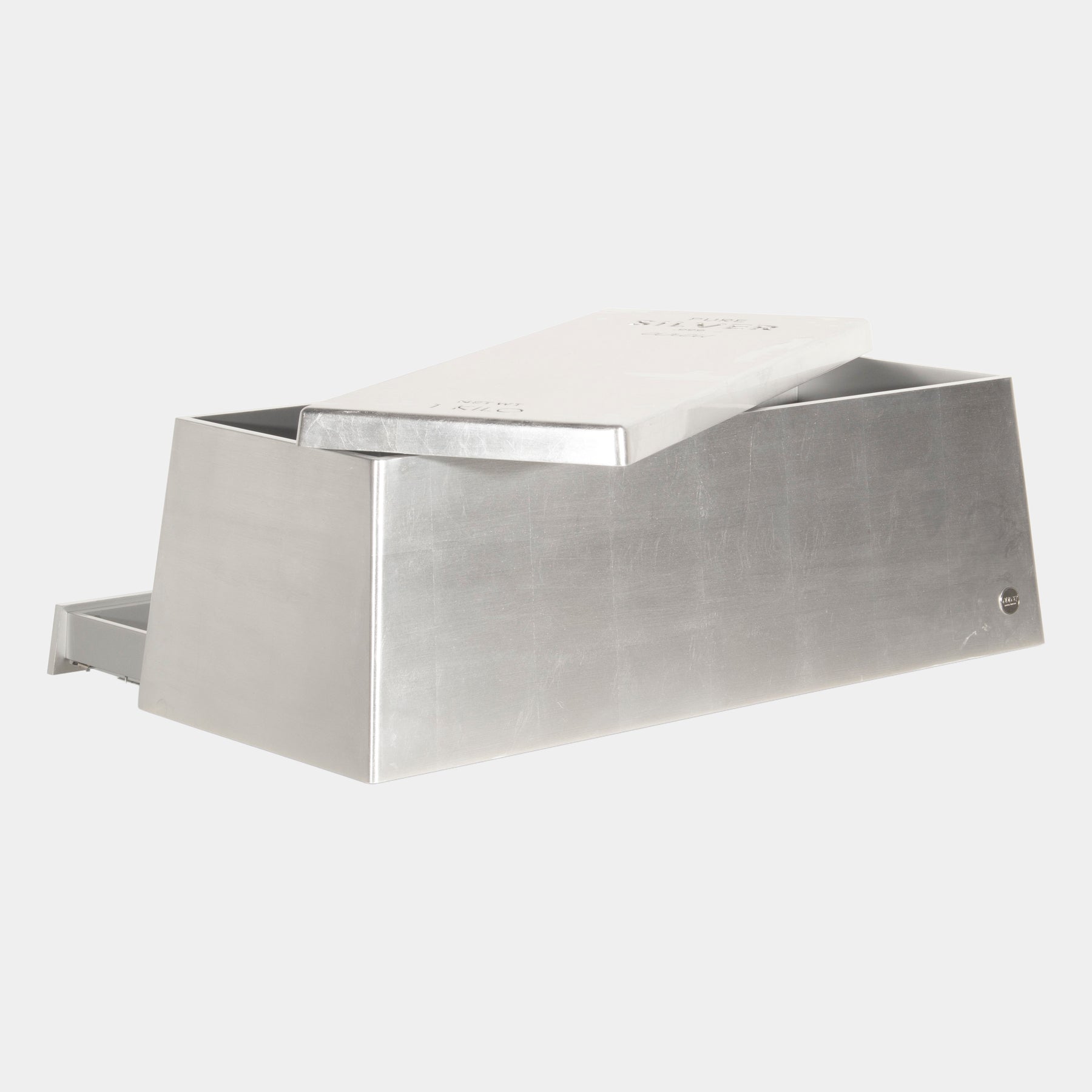Silver Toy Box | Touched Interiors