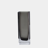 Smoke Crystal Vase