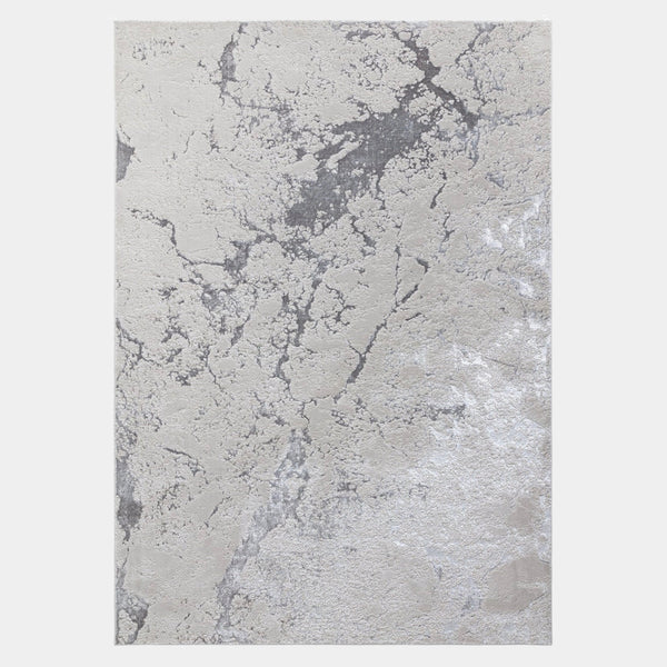 Snowstorm Luxury Metallic Rug