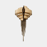 Luxury Gold & Crystal Wall Sconce: Prisma's Dazzling Light