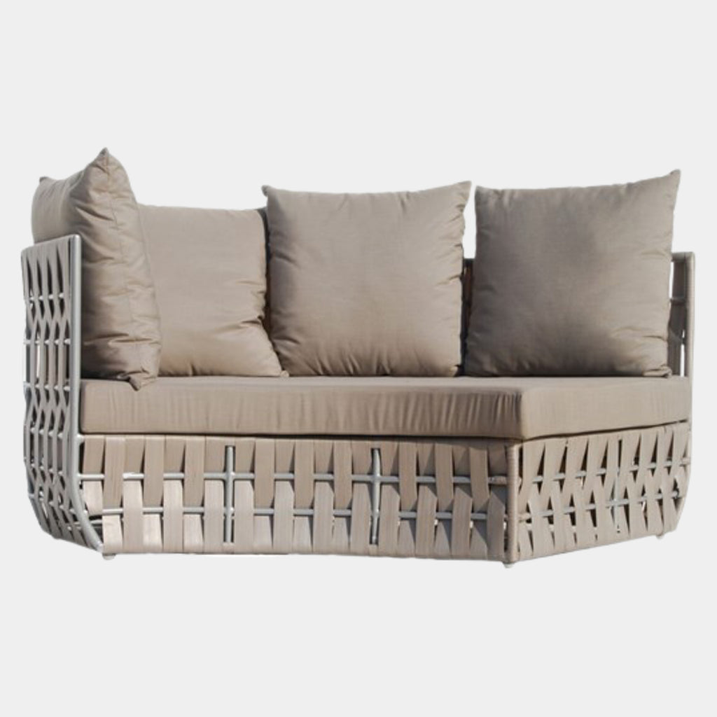 Strips Left Curve Sofa Touched Interiors