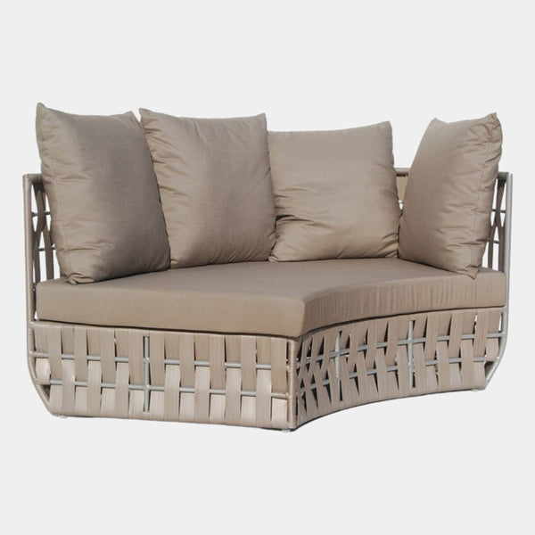 Strips Right Curve Sofa