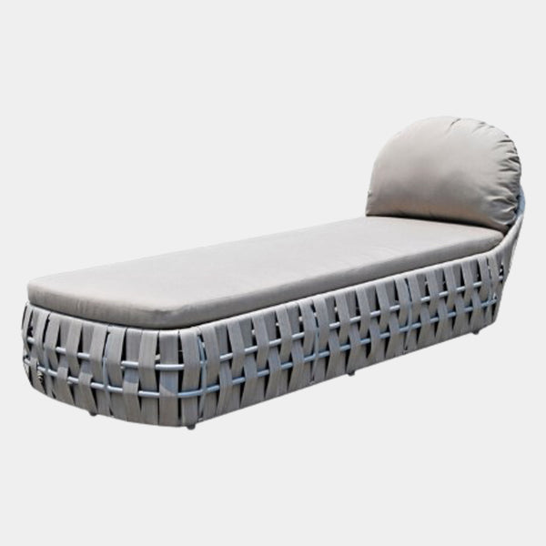 Strips Single Outdoor Lounger