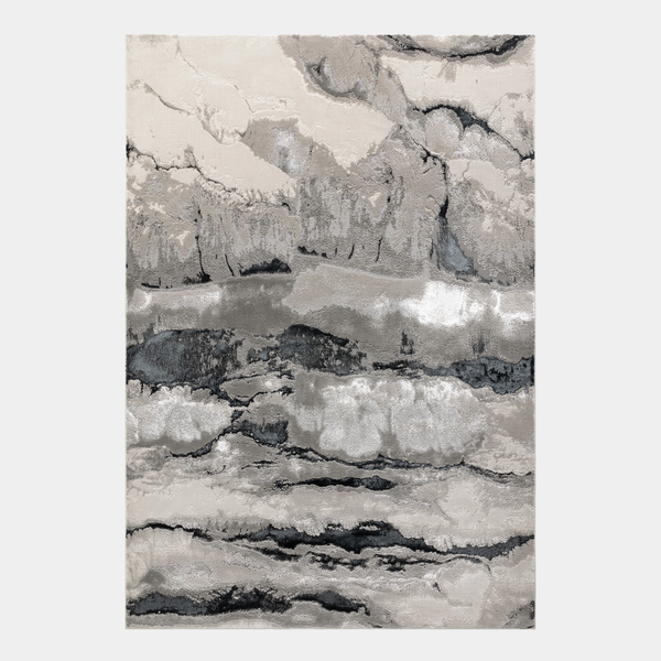 Tempestade High-Shine Luxury Abstract Rug