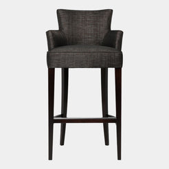 The Plush Carver Upholstered Bar Stool