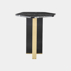 Touched D Smoke Grey Avellino Side Table