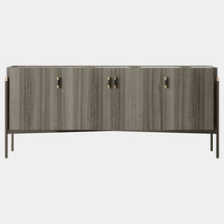 The Private Label Meier Sideboard: Elegant in Eucalyptus Veneer