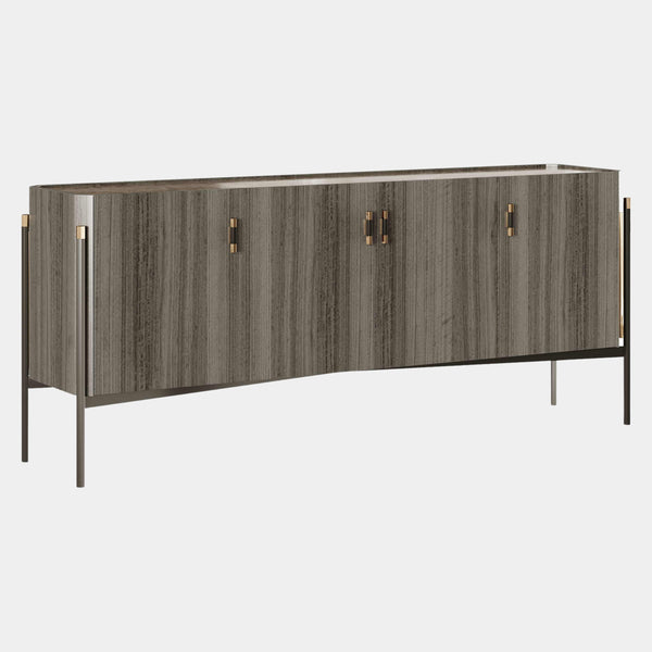 The Private Label Meier Sideboard: Elegant in Eucalyptus Veneer
