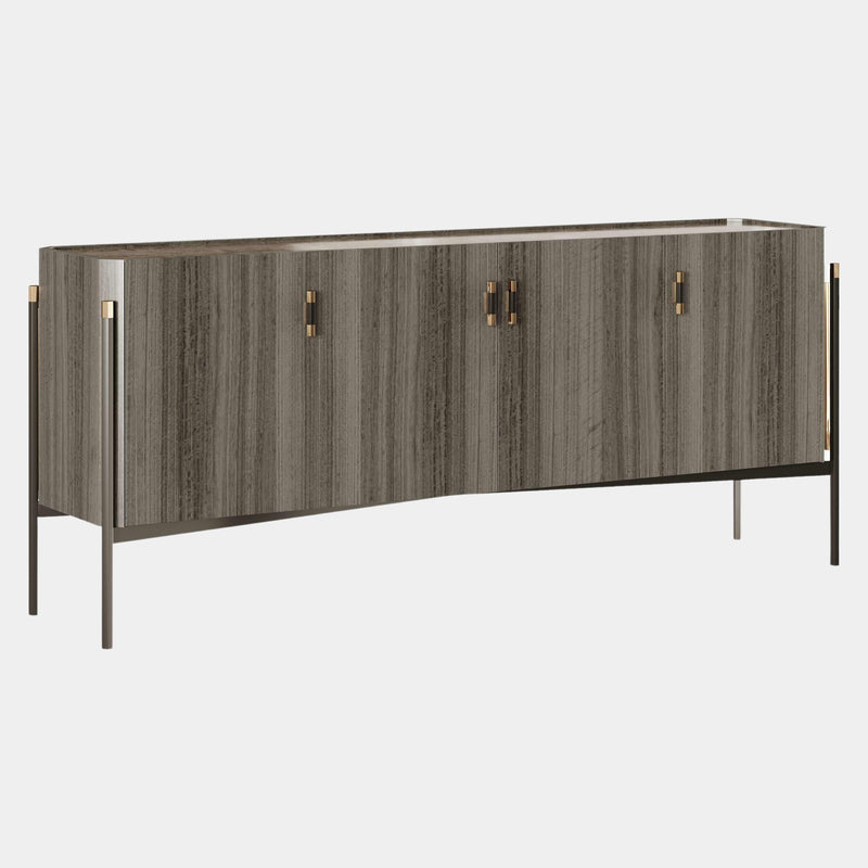 The Private Label Meier Sideboard: Elegant in Eucalyptus Veneer