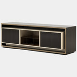 Troia Luxury TV Base with Antique Brushed Detailing